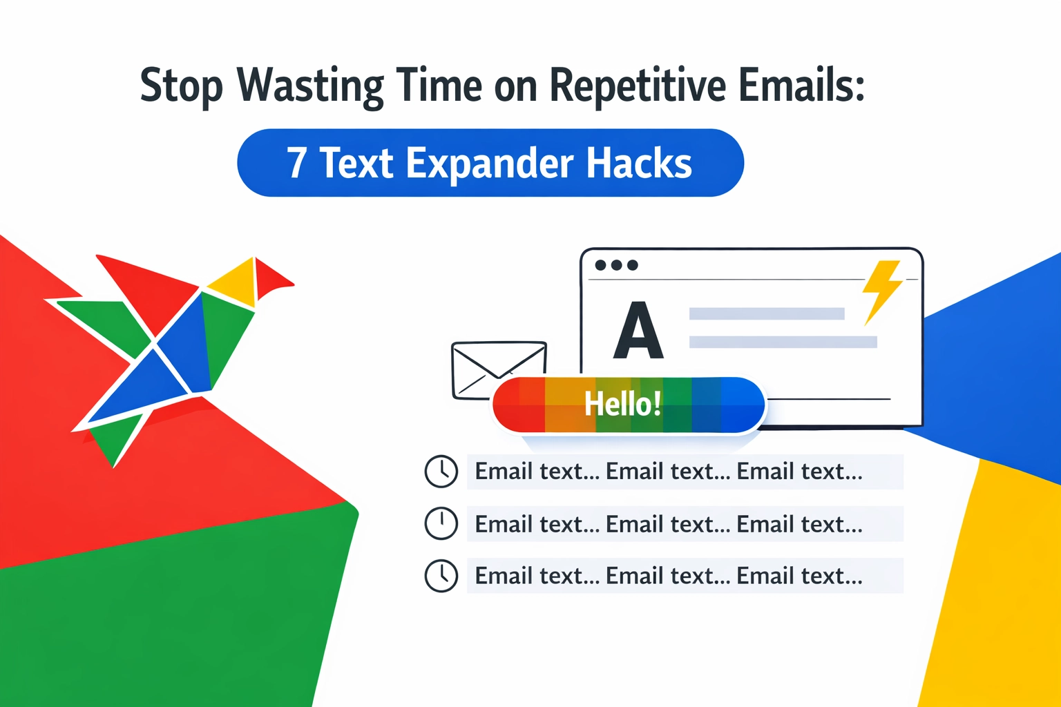 Stop Wasting Time on Repetitive Emails: 7 Text Expander Hacks