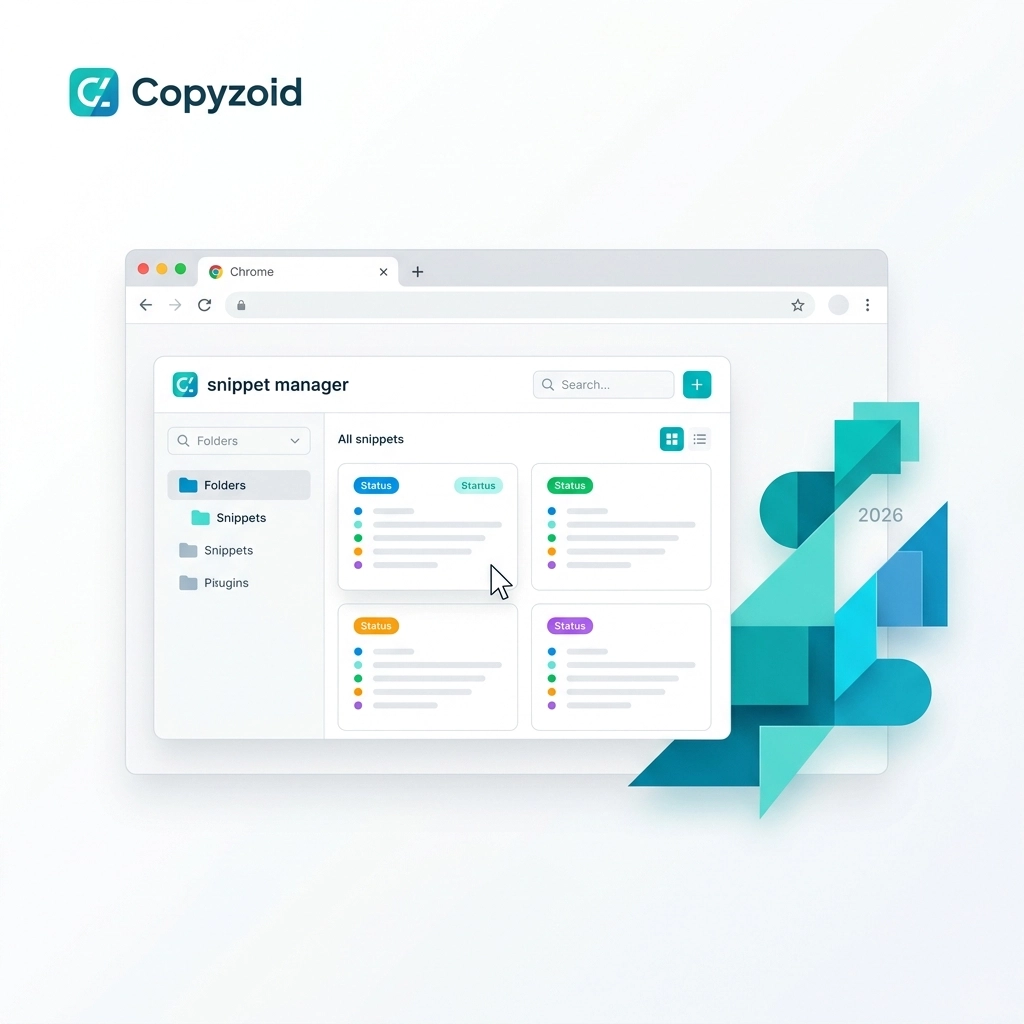 The Best Chrome Extension for Productivity: Why 2026 is the Year of the Snippet Manager