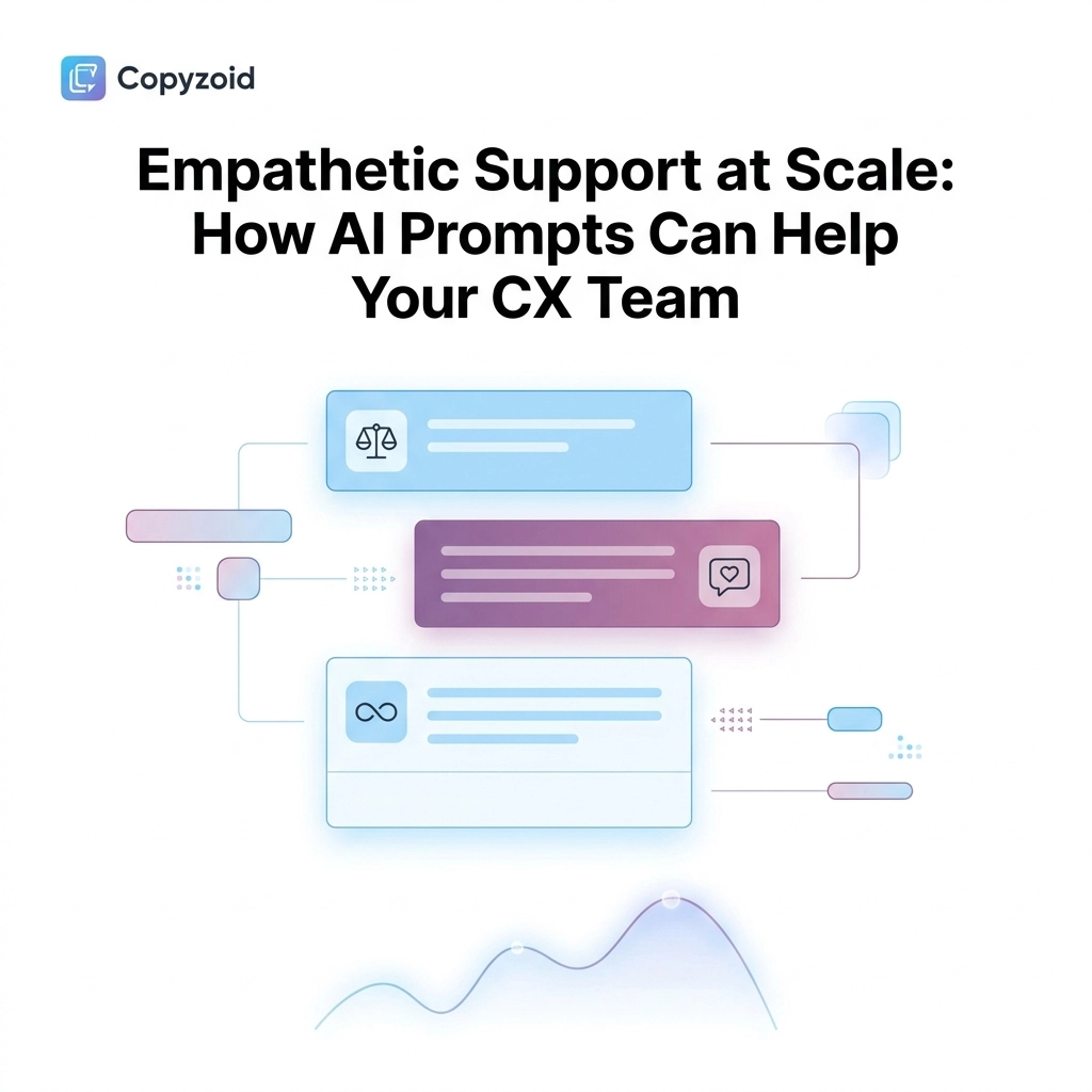 Empathetic Support at Scale: How AI Prompts Can Help Your CX Team