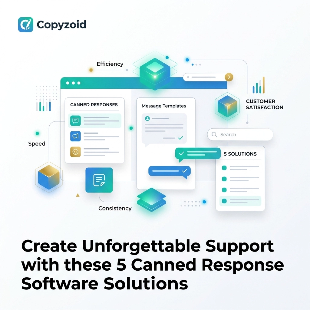 Create Unforgettable Support with these 5 Canned Response Software Solutions